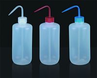 Polypropylene Narrow Mouth Wash Bottle with Flexible Delivery Tube