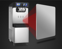DUK newly-designed commercial standing model soft serve ice cream machine 2+1 flavors