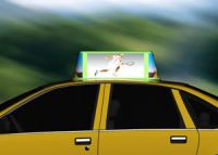 Sell world first dynamic taxi top advertising system