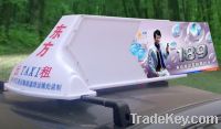 Sell taxi top advertising light box