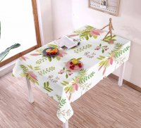 PVC Three Layer Heavy Duty Plastic Table Covers Tablecloth Wholesale W