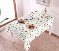 PVC Three Layer Heavy Duty Plastic Table Covers Tablecloth Wholesale W