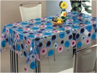 beautiful design high quality hot sale pvc plastic clear embossed tablecloth