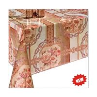 PVC Three Layer Heavy Duty Plastic Table Covers Tablecloth Wholesale W