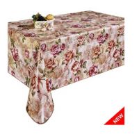 PVC Three Layer Heavy Duty Plastic Table Covers Tablecloth Wholesale W