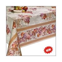 European Style Non-woven Plastic Lace edging Table Covers Tablecloth