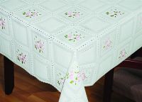 beautiful printed disposable tablecloth oilproof banquet table cloth square lace table cover