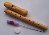 Sell 8-holes soprano wood recorder