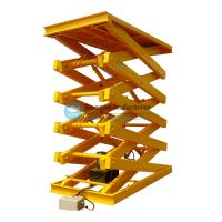 electric pallet lift platform fixed scissor lift table