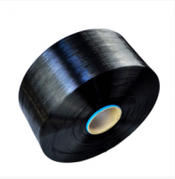 RECYCLED POLYESTER FILAMENT YARN DTY BLACK WITH GRS CERTIFICATE