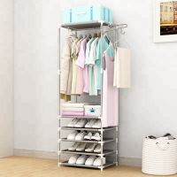 Fashion hanger easy to assemble multi-functional coat rack