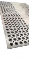 Round regular punching steel plate