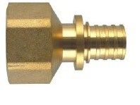 Brass Pexa Fittings/ Sliding Fittings/Female Straight Connector for Austria Market