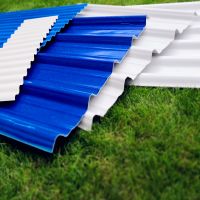 Non Asbestos Building Materials Plastic PVC Roof Corrugated Sheets