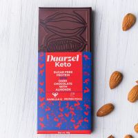 Daarzel Keto 65% Sugarfree Dark Chocolate with Almonds