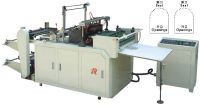 PVC  PE  arc-shaped  sealing bag  making  machine