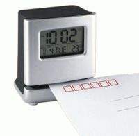 Sell electronic auto letter opener with alarm clock calendar BY-9004