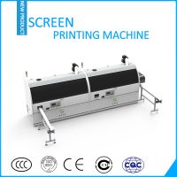 Automatic two colors screen printer