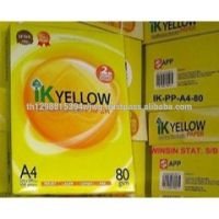IK YELLOW Copy Paper A4 80GSM 102-104% / Chamex Copy Paper A4 80GSM / Paperline Gold