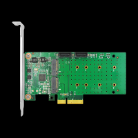 Linkreal Dual PCIe 2.0 to M.2 SATA RAID Controller Card with ASMedia Raid Control Chipset PCIe x1 M2 SATA adapter