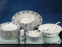 Sell 38 pcs of glazed tableware