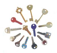 Sell keys, cylinder keys, door keys