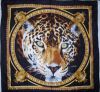 Sell 100% Silk Leopard Head Big Square Scarf