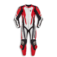 DUCATI CORSE MOTORCYCLE MOTORBIKE RACING 1&2 PIECES LEATHER SUIT