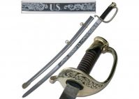 U.S Civil War 1850 Army Staff Field Officers Sword