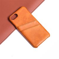 Genuine leather mobile phone case with card hoder