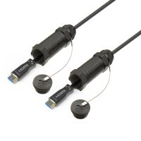 Sell HDMI fiber armoured cable support 4K/60hz 18G ARC 3D HDTV up to 150 meter