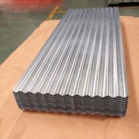 Regular Spangle 0.12-0.8mm Galvanized Corrugated Water Wave Steel Roofing Sheets