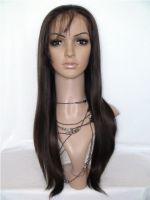 Synthetic lace front wig