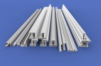 Factory direct supply 80 sliding white color plastic profiles series
