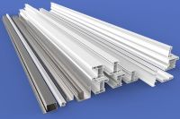 Factory direct supply 88 sliding white color plastic profiles series