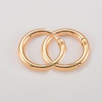 20mm inrich rainbow metal D ring spring O ring for strap handbag