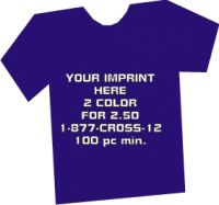 custom printed t shirt for 2.50