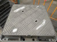 Double Triangular Manhole Cover with Frame  Ductile Iron D400