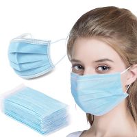 White Surgical Medical Procedure 3 ply Earloop Disposable Face Mask