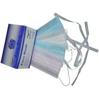 Blue Disposable 3ply Non-woven Dust Face Mask