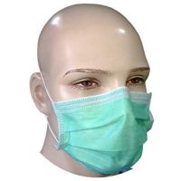 Disposable Earloop Face Mask 3-Ply Masks with Elastic Ear Loop, Breathable Non-woven FaceMask