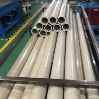 PEEK Material Tube Pipe Big Large Diameter Nature 100% Virgin PEEK High Temperature Resistance CNC Process Excellent Mechanical