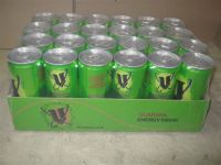 V Guarana Energy Drink 250ml Cans