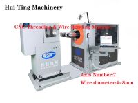 CNC Threading & Wire Bending Machine