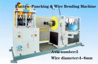 Flatten-Punching & Wire Bending Integrated Machine