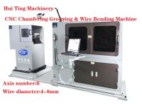 CNC Chamfering Grooving & Wire Bending Machine