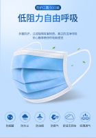 many stock manufacturer directly provide disposable ordinary civil masks with three layers of breathable ear masks