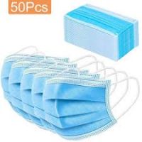 CE certificated Non Woven 3 Ply Disposable Virus Protective Face Mask With Earloop