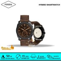 Hybrid Smartwatch Machine Dark Brown Leather - FTW1163