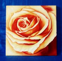 Sell oil painting on canvas (flower)